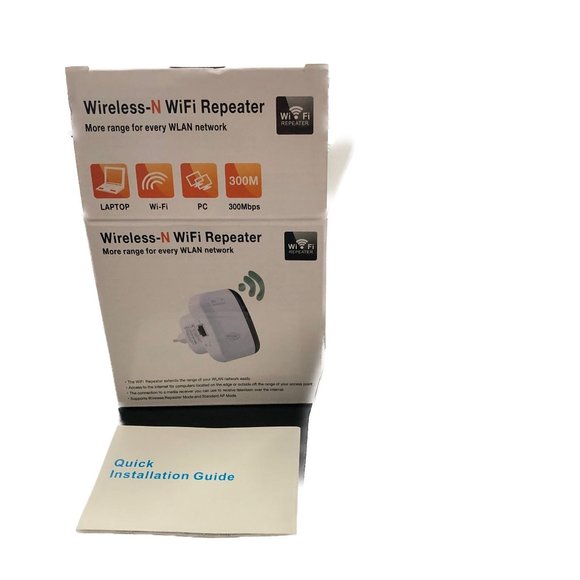 Unbranded Wireless-N WiFi Repeater New In Box Never Used - Picture 4 of 11